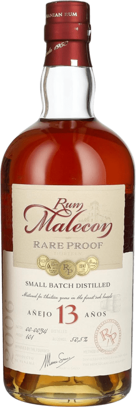 Бесплатная доставка | Ром Bodegas de América Proof Rare — Редкий Añejo — Выдержанный Панама 13 Лет 70 cl