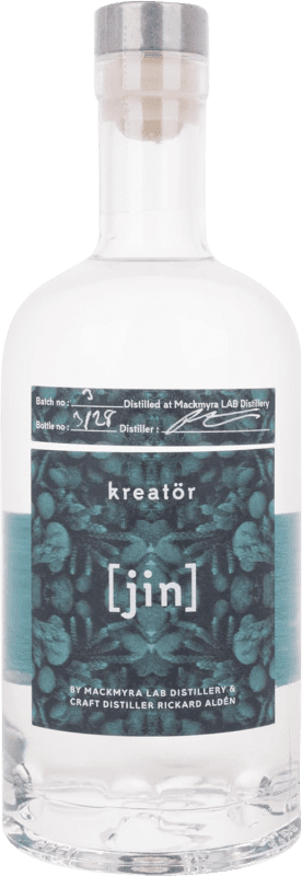 37,95 € Envio grátis | Genever Gin Mackmyra Kreatör Jin Gin Garrafa Medium 50 cl