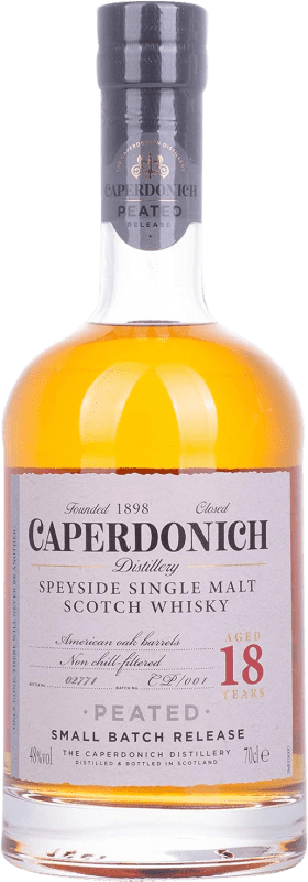 Envoi gratuit | Single Malt Whisky Caperdonich Peated Speyside Royaume-Uni 18 Ans 70 cl