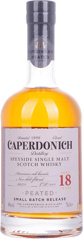 161,95 € | Whisky Single Malt Caperdonich Peated — Ahumado Speyside Reino Unido 18 Años 70 cl