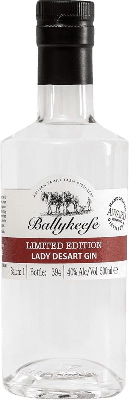 Бесплатная доставка | Джин Ballykeefe Lady Desart Limited Edition Ирландия бутылка Medium 50 cl