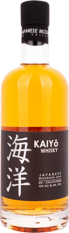 Envoi gratuit | Blended Whisky Kaiyō Japanese Mizunara Japon 70 cl