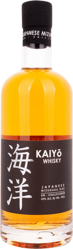 Envoi gratuit | Whisky Blend Kaiyō Japanese Mizunara Japon 70 cl