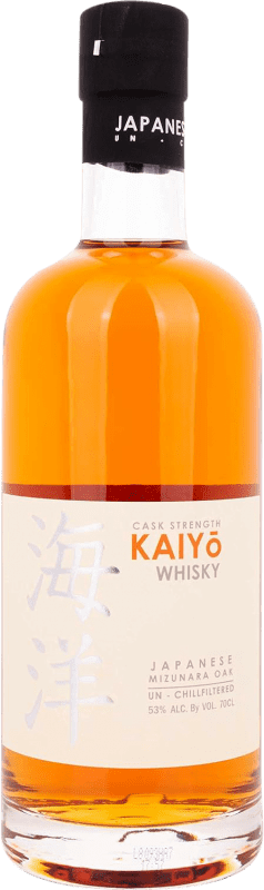 Free Shipping | Whisky Blended Kaiyō Japanese Mizunara Cask Strength Japan 70 cl