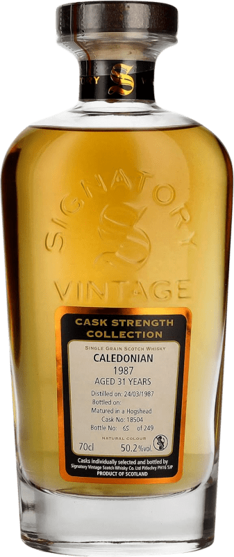 339,95 € | Купажированный виски Signatory Vintage At Caledonian Cask Strength — Бочковая крепость, Collection — Коллекция Объединенное Королевство 31 Лет 70 cl