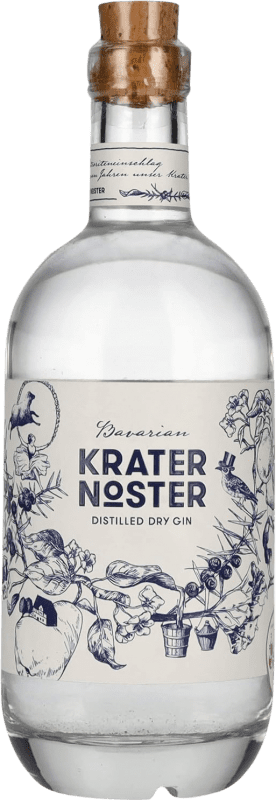 Free Shipping | Genever Gin Krater Noster Germany 70 cl