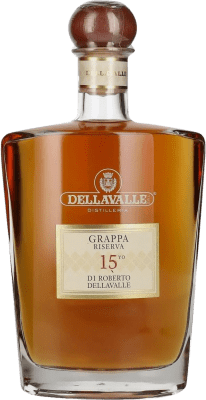 Grappa Dellavalle Reserve — Gereift 15 Jahre 70 cl