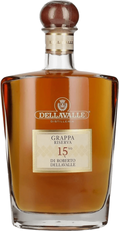 Kostenloser Versand | Grappa Dellavalle Reserve — Gereift Italien 15 Jahre 70 cl