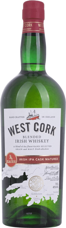 Бесплатная доставка | Виски смешанные West Cork IPA Cask Finish Ирландия 70 cl