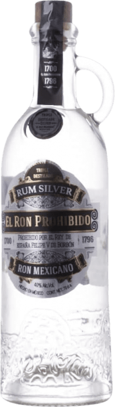 Envoi gratuit | Rhum Prohibido Silver — Édition Argent Mexique 70 cl
