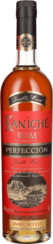 Envío gratis | Ron Kaniché Perfección Double Wood Barbados 70 cl