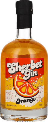 Gin Sherbet. Orange Gin Bouteille Medium 50 cl