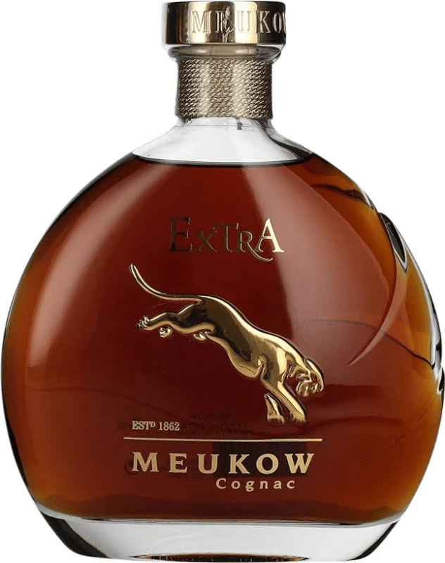 Envio grátis | Cognac Conhaque Meukow Extra França 70 cl