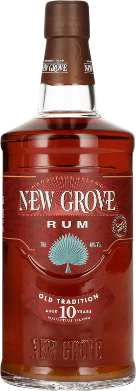 Envoi gratuit | Rhum New Grove Old Tradition Maurice 10 Ans 70 cl