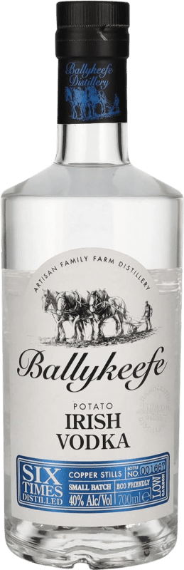 Бесплатная доставка | Водка Ballykeefe Six Times Distilled Ирландия 70 cl Potato — Картофель