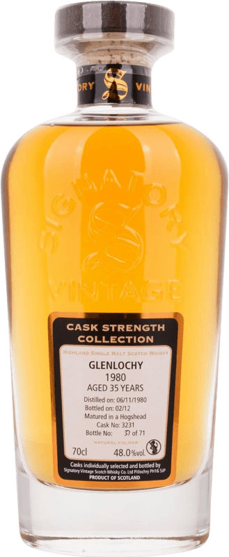 免费送货 | 威士忌混合 Signatory Vintage Cask Strength Collection at Glenlochy 预订 英国 35 岁 70 cl