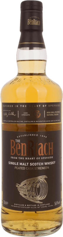 97,95 € | Blended Whisky The Benriach Peated Cask Strength Großbritannien 70 cl