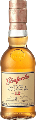 威士忌单一麦芽威士忌 Glenfarclas 12 岁 小瓶 20 cl