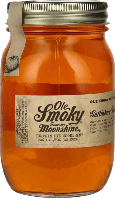 Kostenloser Versand | Whiskey Blended Ole Smoky Tennessee Moonshine Pumpkin Pie Vainilla Vereinigte Staaten Medium Flasche 50 cl