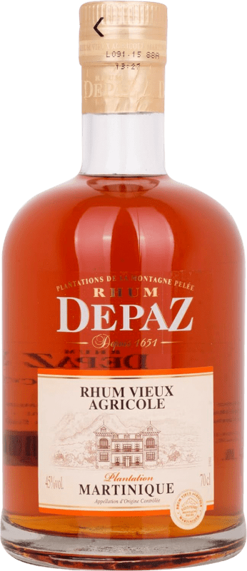 Бесплатная доставка | Ром Depaz Plantation Agricole — Агрколь Vieux — Выдержанный Мартиника 70 cl