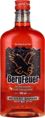 Free Shipping | Liqueurs Baumann BergFeuer Germany Medium Bottle 50 cl Feuerlikör — Fire Liqueur