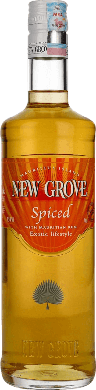 Envoi gratuit | Rhum New Grove Spiced Maurice 70 cl