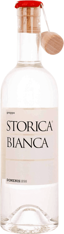 41,95 € Spedizione Gratuita | Grappa Domenis 1898 Storica Bianca Bottiglia Medium 50 cl