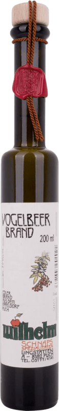 Envío gratis | Licores Wilhelm Vogelbeerbrand Austria Botellín 20 cl