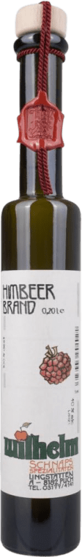 Envío gratis | Licores Wilhelm Himbeerbrand Austria Botellín 20 cl