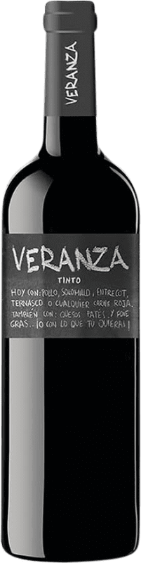 Бесплатная доставка | Красное вино Veranza Испания Tempranillo — Темпранильо, Cabernet Sauvignon — Каберне Совиньон 75 cl