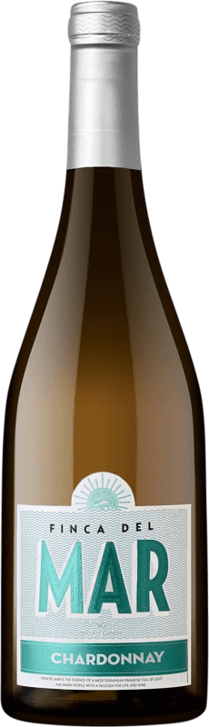 Envoi gratuit | Vin blanc Vicente Gandía Finca del Mar Blanco Communauté valencienne Espagne Chardonnay 75 cl