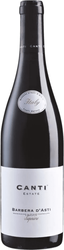 Envoi gratuit | Vin rouge Canti Superiore D.O.C. Barbera d'Asti Piémont Italie Barbera 75 cl