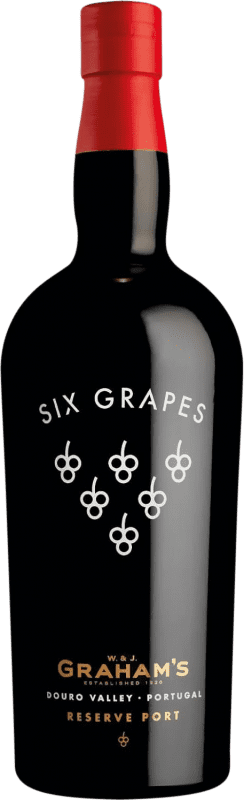 32,95 € Spedizione Gratuita | Vino fortificato Graham's Seis Uvas I.G. Porto