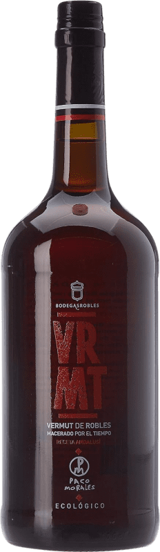 Envío gratis | Vermut Robles Macerado Ecológico Roble Andalucía España Pedro Ximénez 1 L