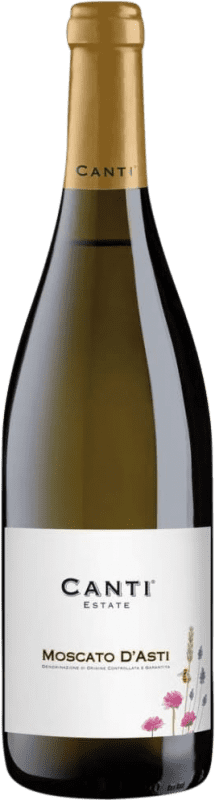 Envoi gratuit | Blanc mousseux Canti Doux D.O.C.G. Moscato d'Asti Piémont Italie Muscat 75 cl