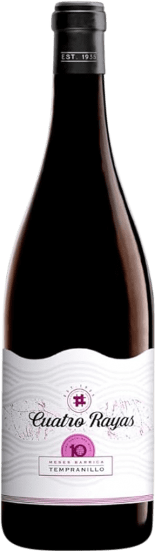 5,95 € | Red wine Cuatro Rayas 10 Meses Barrica Young Castilla y León Spain Tempranillo 75 cl