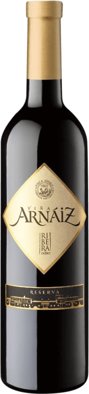 Envío gratis | Vino Tinto García Carrión Viña Arnáiz Reserva D.O. Ribera del Duero Castilla y León España Tempranillo, Merlot, Cabernet Sauvignon 75 cl