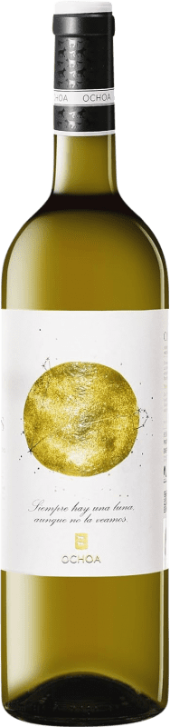 Spedizione Gratuita | Vino bianco Ochoa 8A Calendas Blanco Navarra Spagna Viura, Chardonnay, Moscato Giallo 75 cl