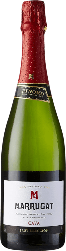 17,95 € Бесплатная доставка | Белое игристое вино Pinord Marrugat Brut — брют D.O. Cava