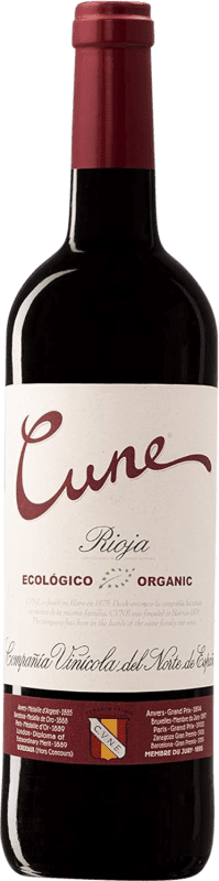 11,95 € | Rotwein Norte de España - CVNE D.O.Ca. Rioja La Rioja Spanien Tempranillo, Garnacha — Grenache, Graciano Eco — Biologisch 75 cl