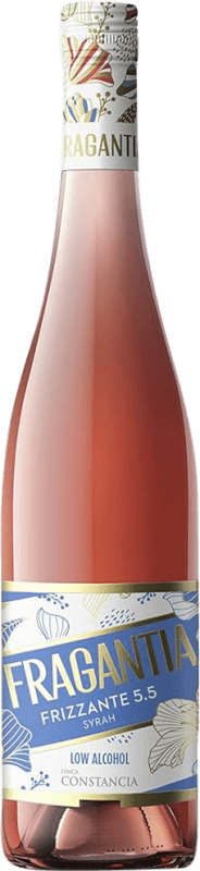 11,95 € Kostenloser Versand | Rosé Sekt Finca Constancia Fragantia 5.5 Perlwein I.G.P. Vino de la Tierra de Castilla