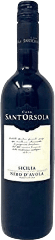 10,95 € Kostenloser Versand | Rotwein Sant'Orsola D.O.C. Sicilia