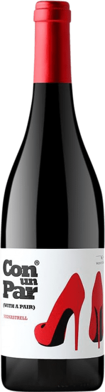 Envoi gratuit | Vin rouge Vicente Gandía Con un Par Monastrell Petit Verdot D.O. Valencia Communauté valencienne Espagne Monastrell, Petit Verdot 75 cl