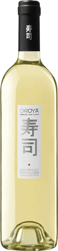 Free Shipping | White wine Oroya Oroya I.G.P. Vino de la Tierra de Castilla Castilla la Mancha Spain Macabeo, Airén, Muscat 75 cl