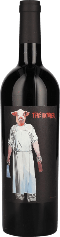 Бесплатная доставка | Красное вино Schwarz The Butcher Cuvée D.A.C. Neusiedlersee Австрия Merlot 75 cl