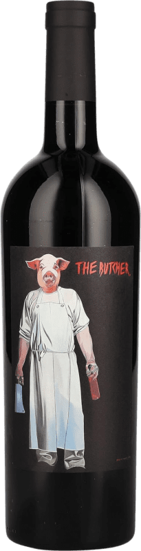Бесплатная доставка | Красное вино Schwarz The Butcher Cuvée D.A.C. Neusiedlersee Австрия Merlot — Мерло 75 cl