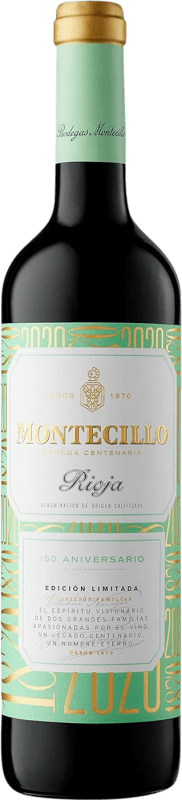 10,95 € | Vin Rouge Montecillo 150 Aniversario Édition Limitée D.O.Ca. Rioja La Rioja Espagne Tempranillo, Graciano 75 cl