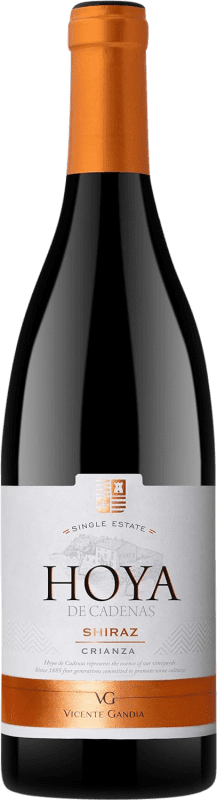 8,95 € | Красное вино Vicente Gandía Hoya de Cadenas старения D.O. Utiel-Requena Сообщество Валенсии Испания Syrah 75 cl