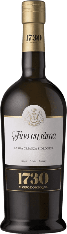 Envoi gratuit | Vin fortifié Domecq 1730 Fino en Rama Espagne Palomino Fino 75 cl