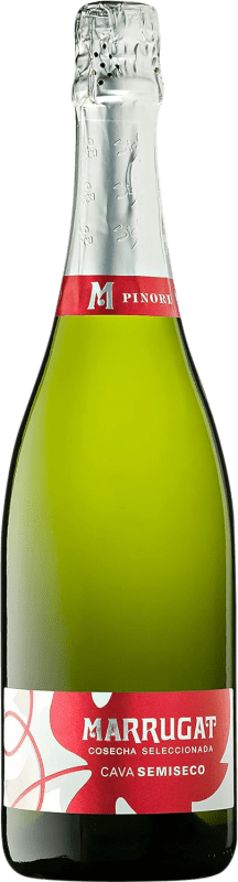 6,95 € Free Shipping | White Sparkling Wine Pinord Marrugat Semi-Dry Semi-Sweet D.O. Cava